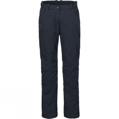 Pantalones Jack Wolfskin Manitoba Winter Mujer - Azul Marino - Chile RZU148796